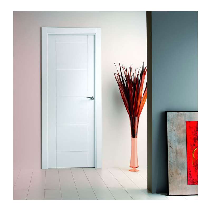 Puerta Ciega Lacada Blanco Mod 8800