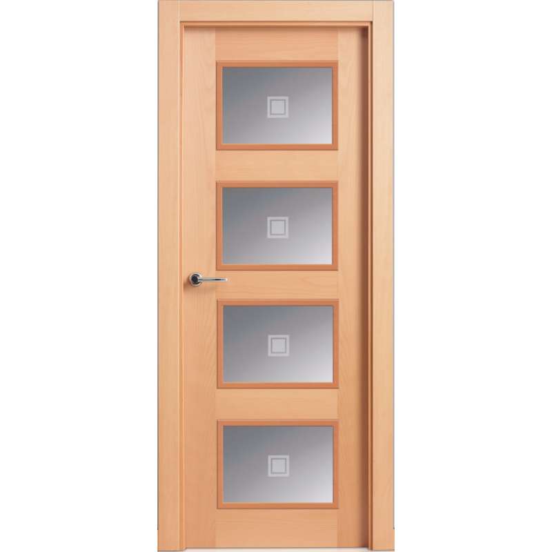 Puerta Lisa Vidriera Mod L60 VA4