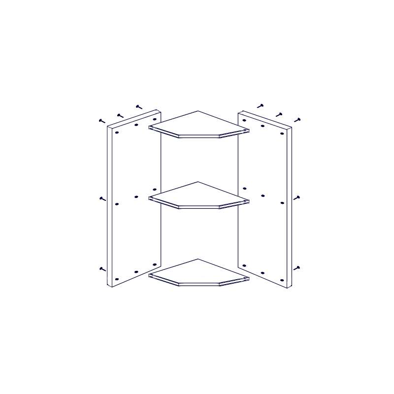 Cascos de terminal alto para puerta
