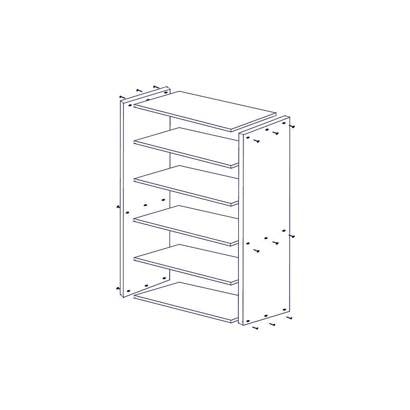 Columna para horno y microondas