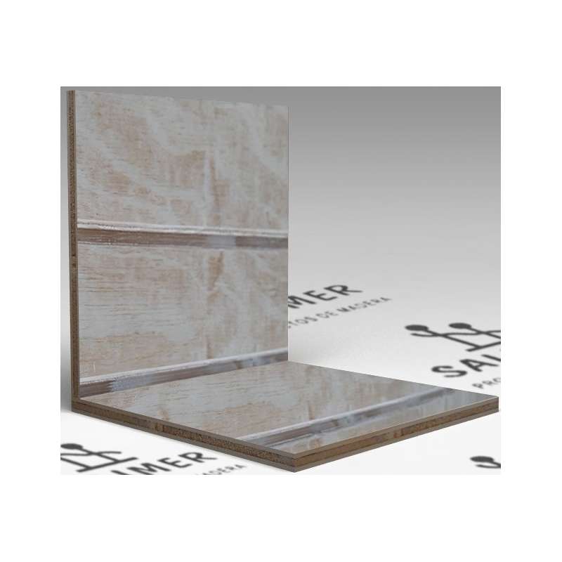 Tablero contrachapado pino ranurado A/C