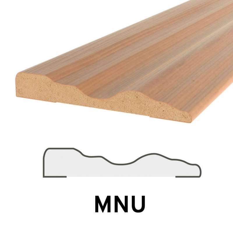 Tapajuntas MDF rechapado